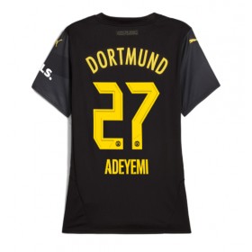 Borussia Dortmund Karim Adeyemi #27 Borte skjorte til dame 2024-25 Kortermet